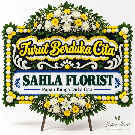 Papan Bunga Duka Marunda